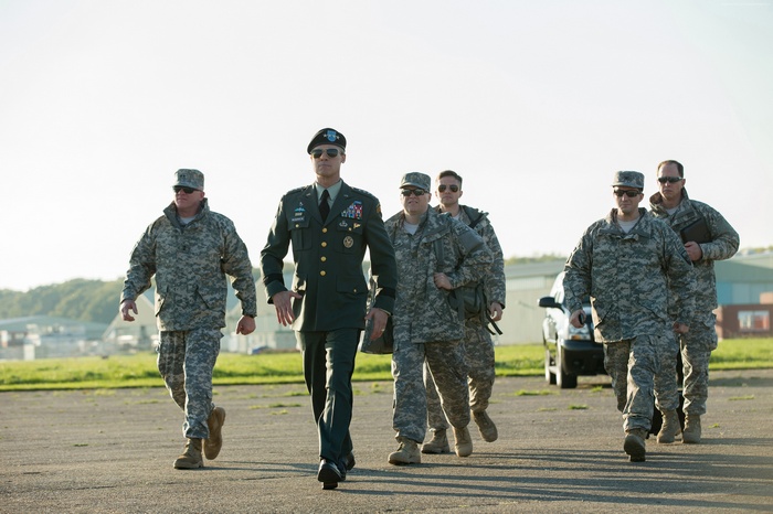 Brad Pitt as General Glen McMahon in War Machine
