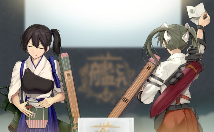 Kaga and Zuikaku from Kantai Collection