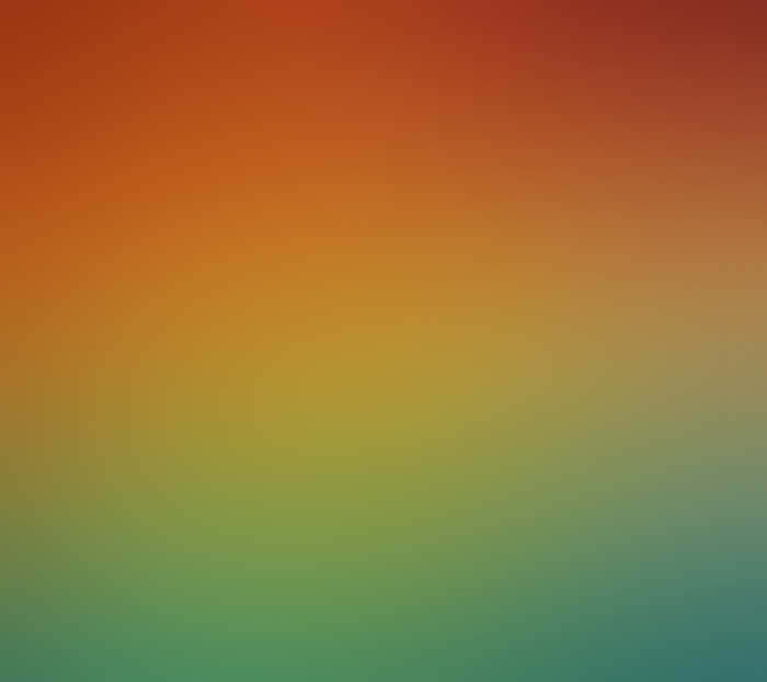 Abstract gradient of orange, yellow, and green