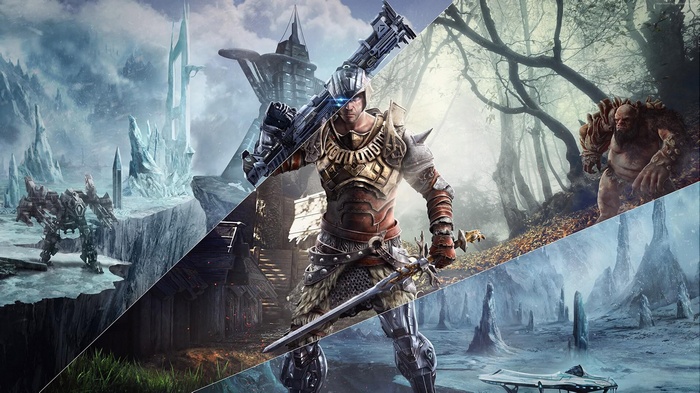 Elex character with multiple environments