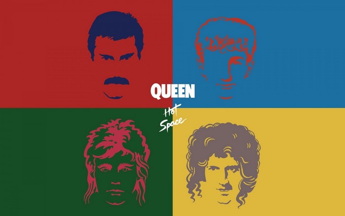 Queen Hot Space Album Cover Illustration