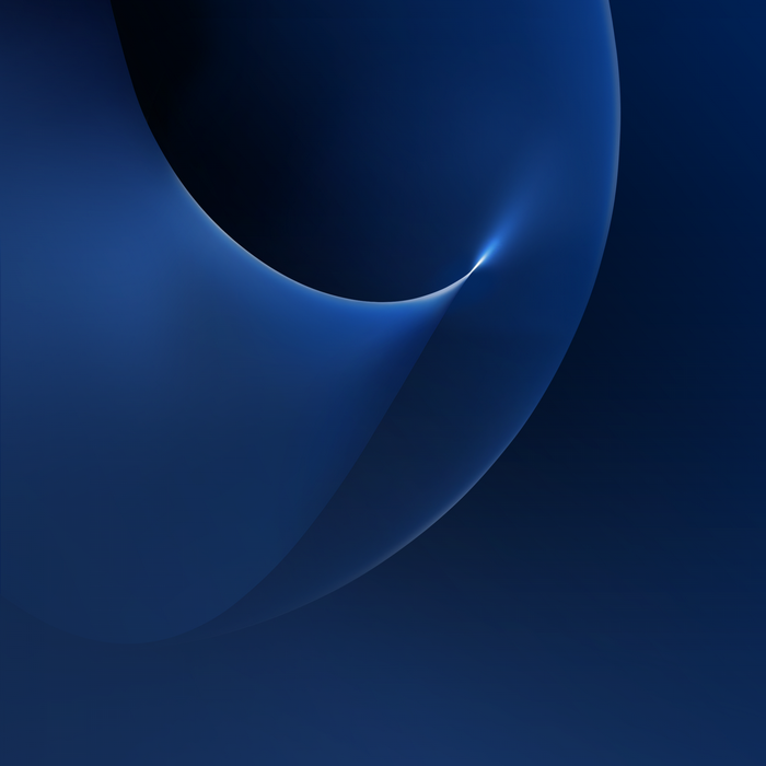 Abstract blue wave with light