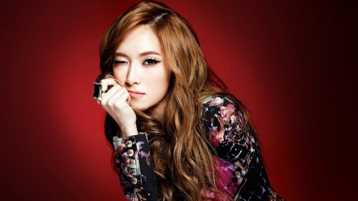 Jessica Jung Winking in Stylish Portrait