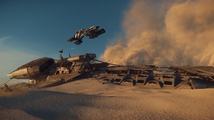 Star Citizen space simulator