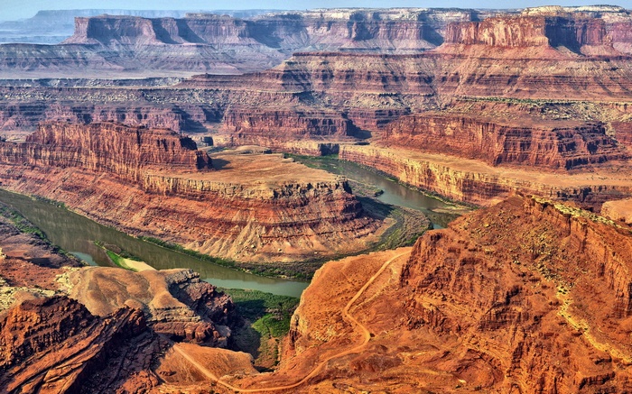 Horseshoe Bend Canyon with Colorado River