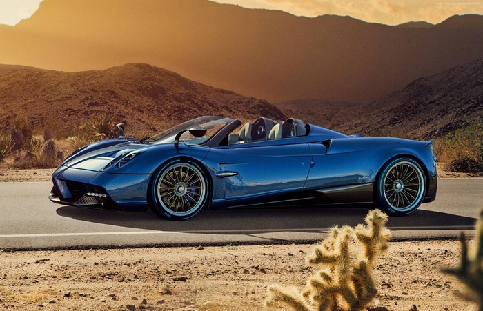 Pagani Huayra Roadster at Geneva Auto Show 2017