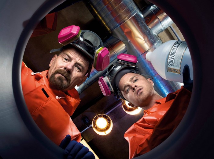 Walter White and Jesse Pinkman from Breaking Bad