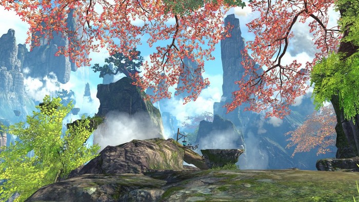 Blade & Soul screenshot of a fantasy landscape