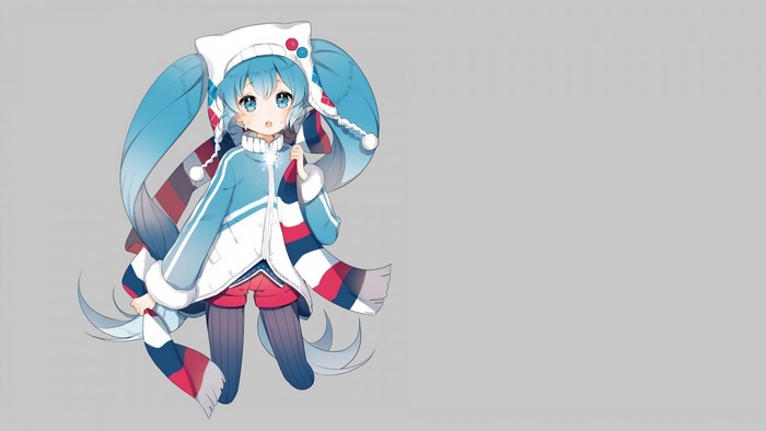 Yuki Miku in Cozy Winter Outfit