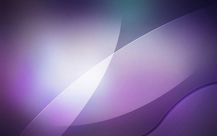 Abstract purple and white light waves