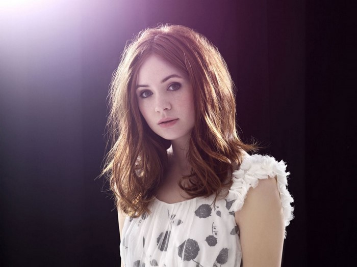 Karen Gillan portrait photo shoot
