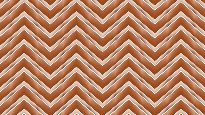 Brown and white chevron pattern with shadow effect