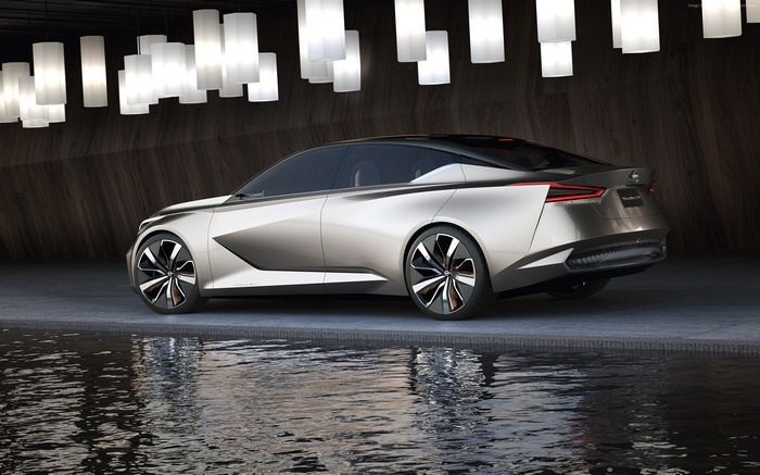 Nissan Vmotion 2.0 concept car side view