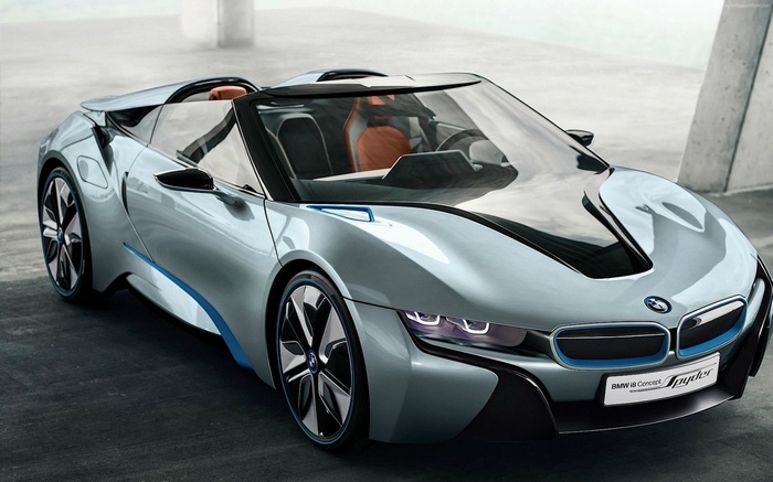 BMW i8 Spyder concept car