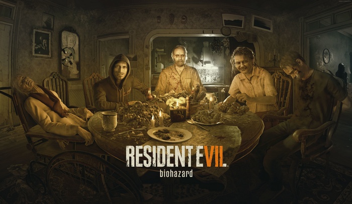Resident Evil 7: Biohazard family dinner