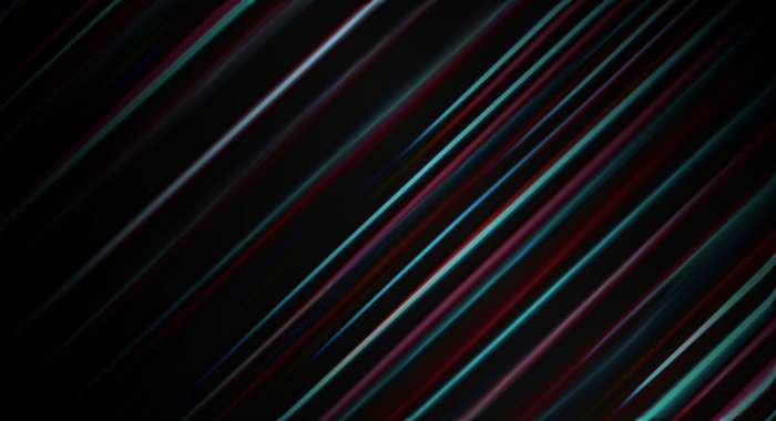 Abstract diagonal lines with red and blue light