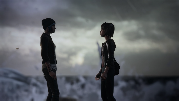 Chloe Price and Max Caulfield from Life Is Strange