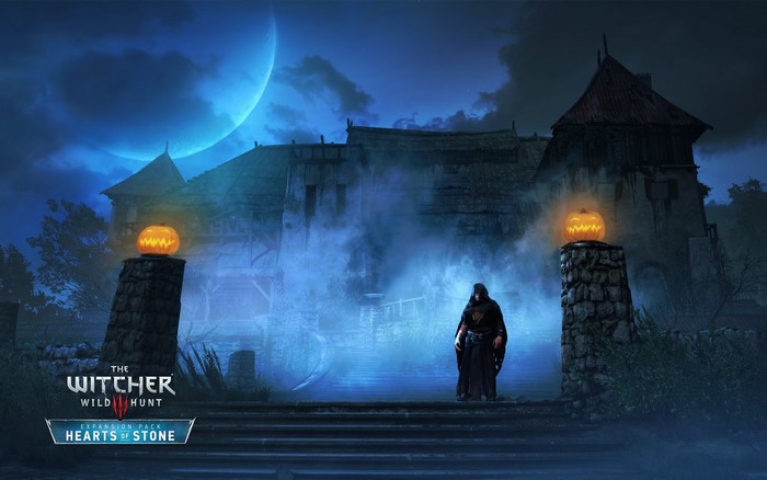The Witcher 3: Hearts of Stone Halloween Artwork