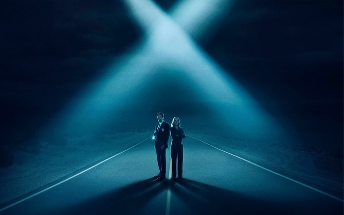 Fox Mulder and Dana Scully from The X-Files