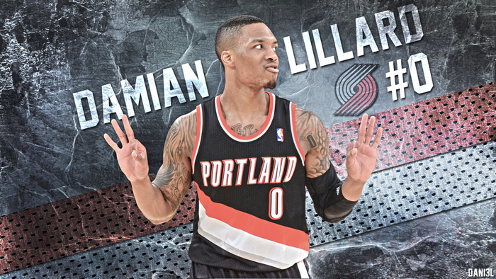 Damian Lillard #0 Portland Trail Blazers