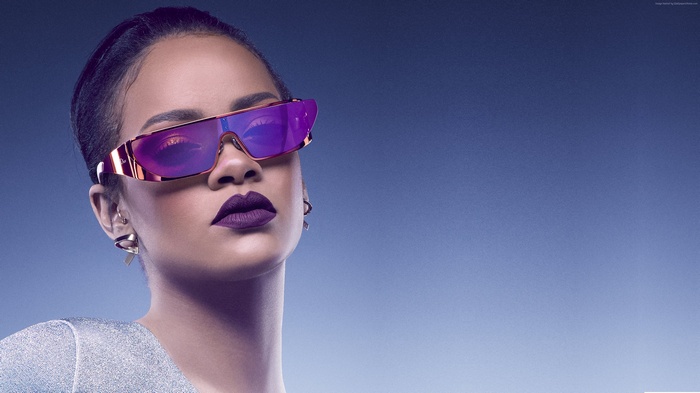 Rihanna wearing Dior Eyewear sunglasses