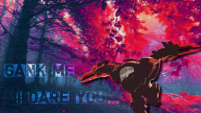 Gank Me I Dare You Video Game Poster