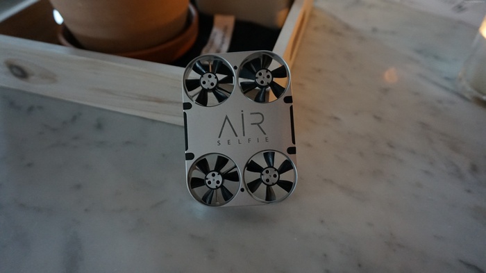 AirSelfie drone with propellers