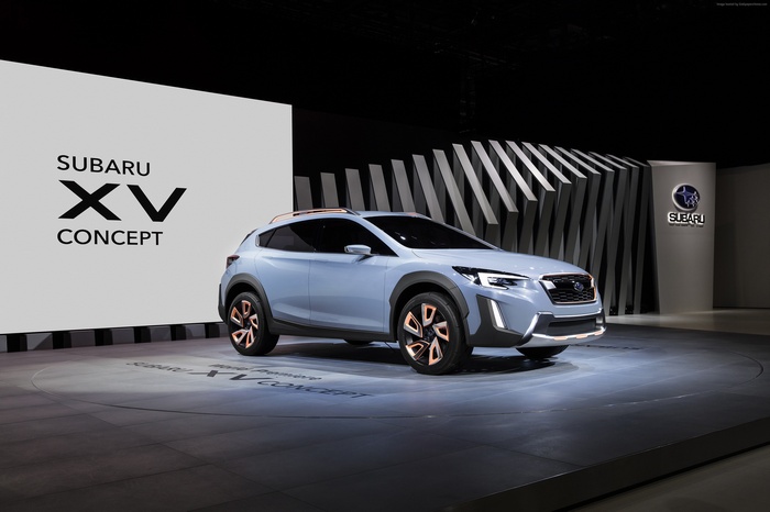 Subaru XV Concept car at Geneva Motor Show