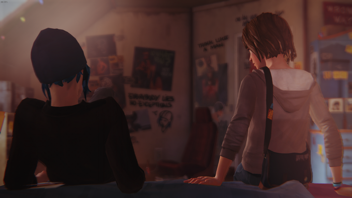 Max Caulfield and Chloe Price from Life Is Strange