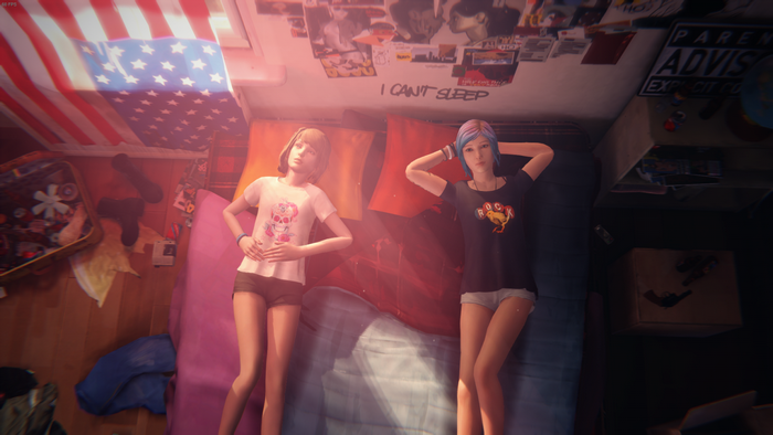 Max Caulfield and Chloe Price from Life Is Strange