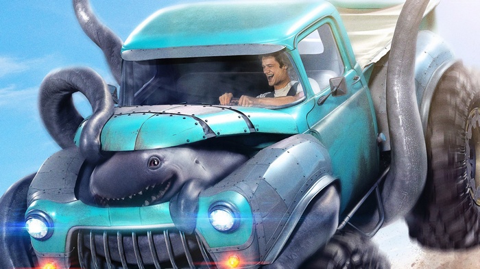 Lucas Till in Monster Trucks