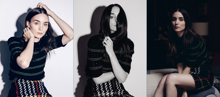 Rooney Mara in a fashion photo shoot