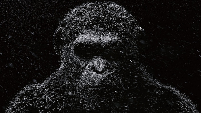 Caesar from War for the Planet of the Apes 4K