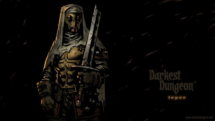 The Leper from Darkest Dungeon