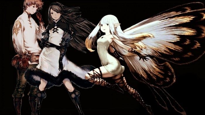 Agnes Oblige, Airy, and Tiz from Bravely Default