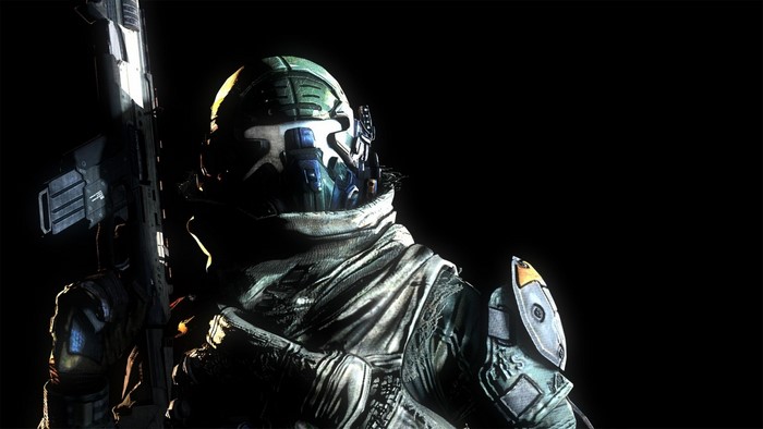 Soldier with rifle from Titanfall