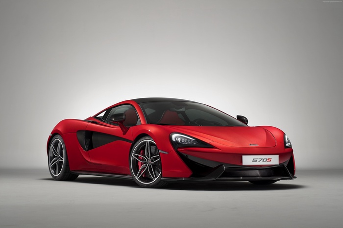 Red McLaren 570S Sports Car