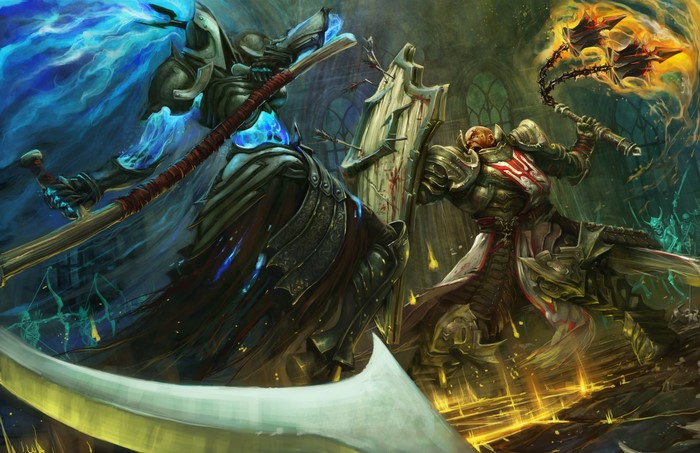 Diablo 3 Reaper of Souls: Malthael vs. Crusader