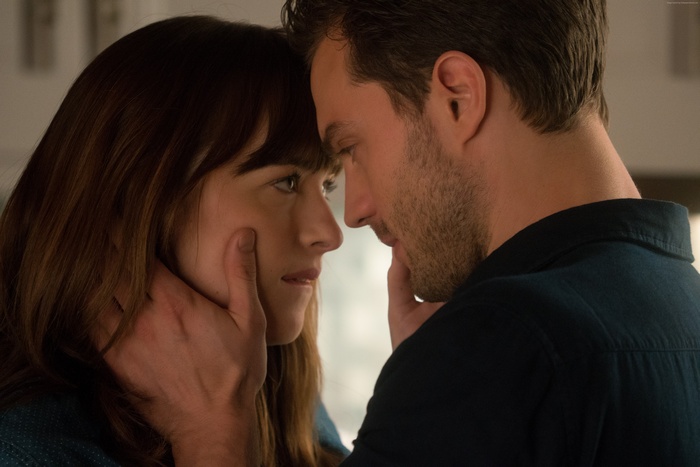 Dakota Johnson and Jamie Dornan from Fifty Shades Darker