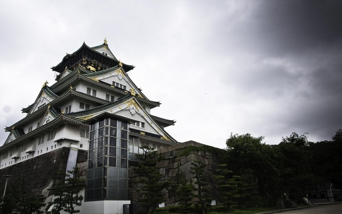 Osaka Castle, Japan, Traditional Architecture