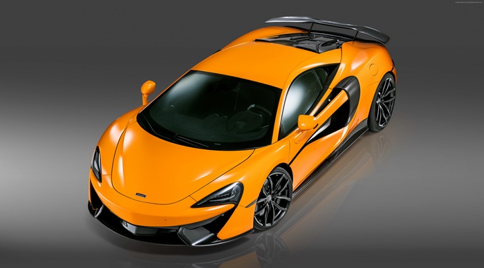Orange McLaren 570 VX Novitec Supercar