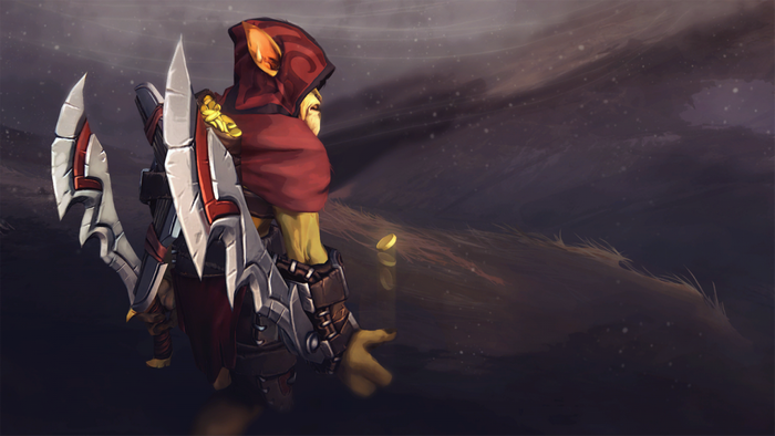 Bounty Hunter from Dota 2