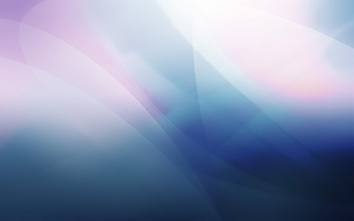 Abstract light waves with blue and purple hues