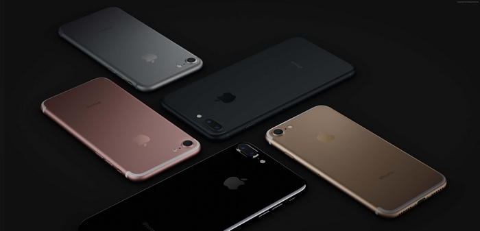Various iPhone 7 models