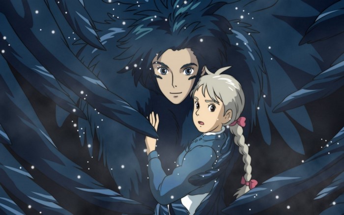 Howl and Sophie from Howl's Moving Castle Anime
