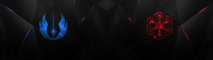 Star Wars Dark Dual Symbol Contrast
