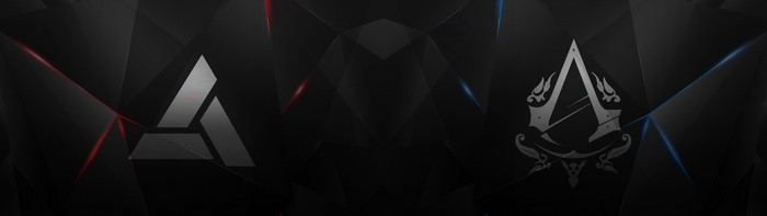 Assassin's Creed logo and abstract symbol
