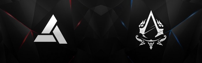 Assassin's Creed logo and abstract symbol