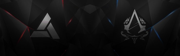 Assassin's Creed Logo and Abstract Design