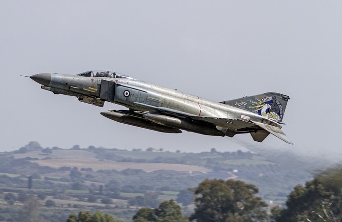 McDonnell Douglas F-4 Phantom II taking off